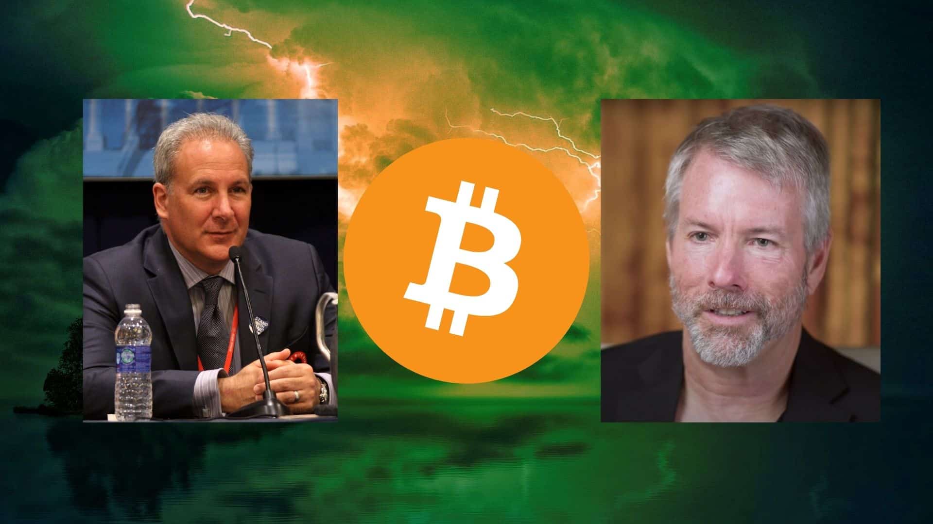 Michael Saylor wskazuje główną siłę napędową Bitcoina. Peter Schiff sądzi, iż to go zabije. Kto ma rację?