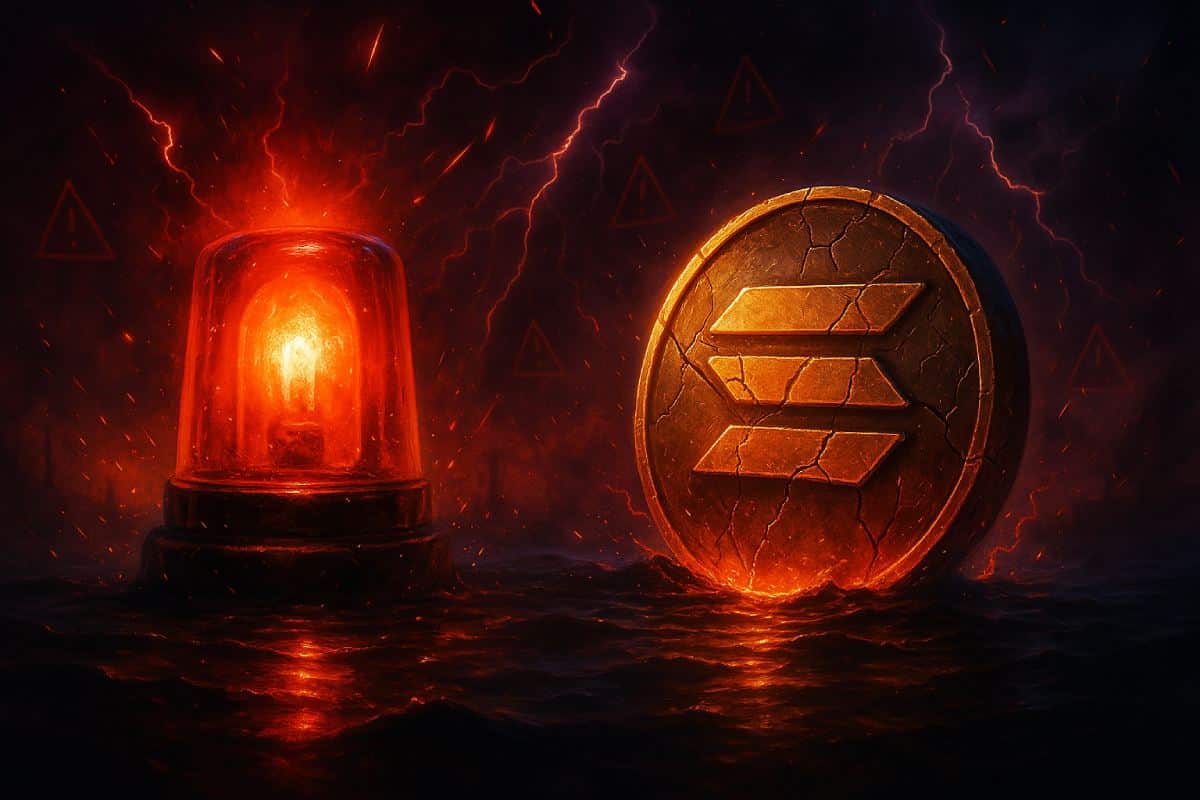 Cena Solany w górę, ale uwaga: czerwony alarm. Na rynek trafiło prawie 200 000 tokenów SOL