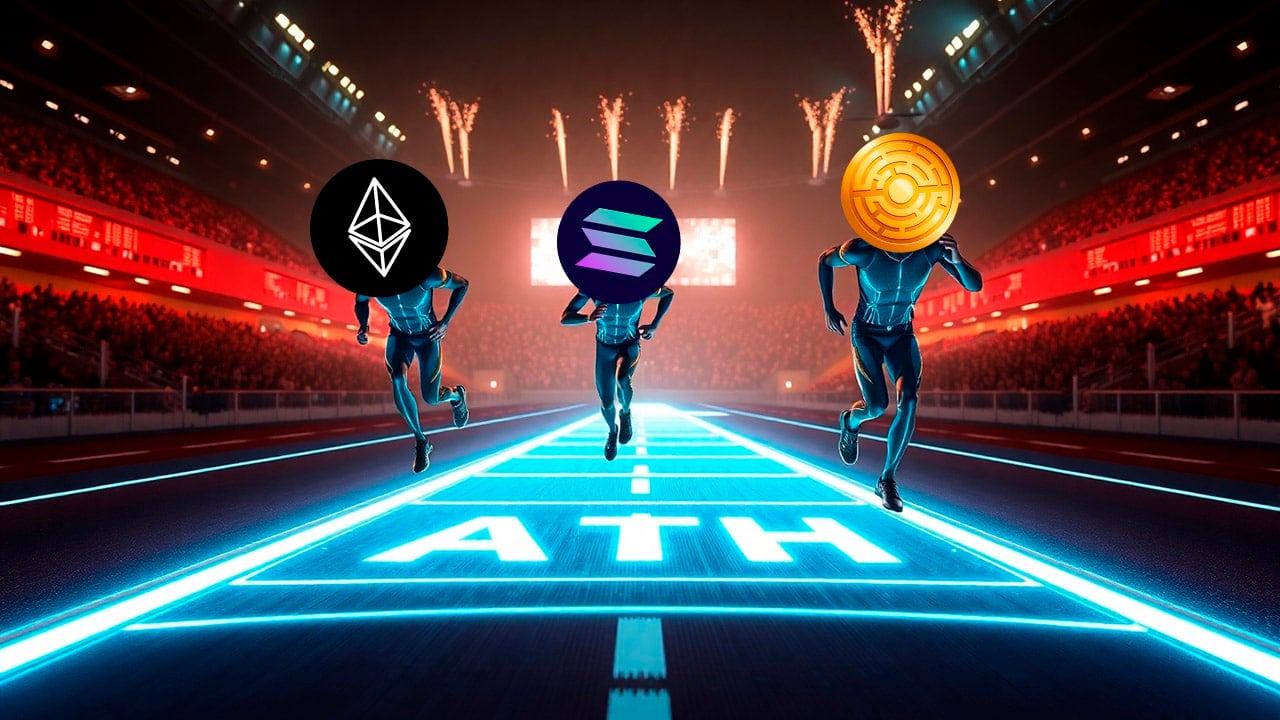 Solana, Ethereum i Minotaurus w wyścigu po nowe ATH. Kto dotrze tam pierwszy?