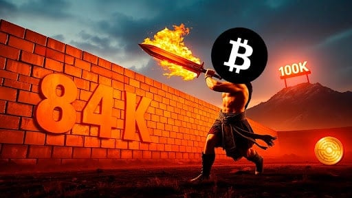 BTC walczy z oporem na poziomie 84 tys. dolarów. Otwiera się droga do 100 tys. dolarów. Czy nowa moneta może wzrosnąć o 5000%?