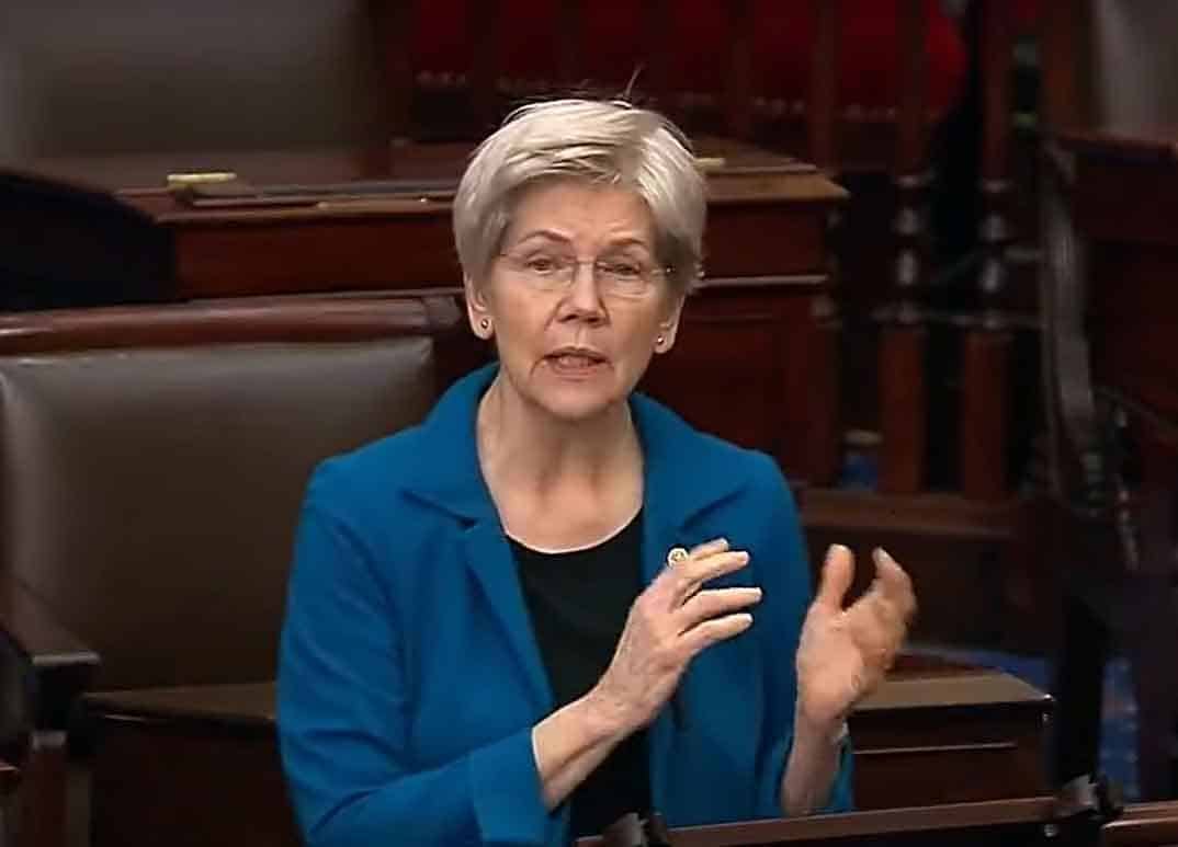 Tego się obawialiśmy. Senator Warren po raz kolejny uderza w branżę kryptowalut
