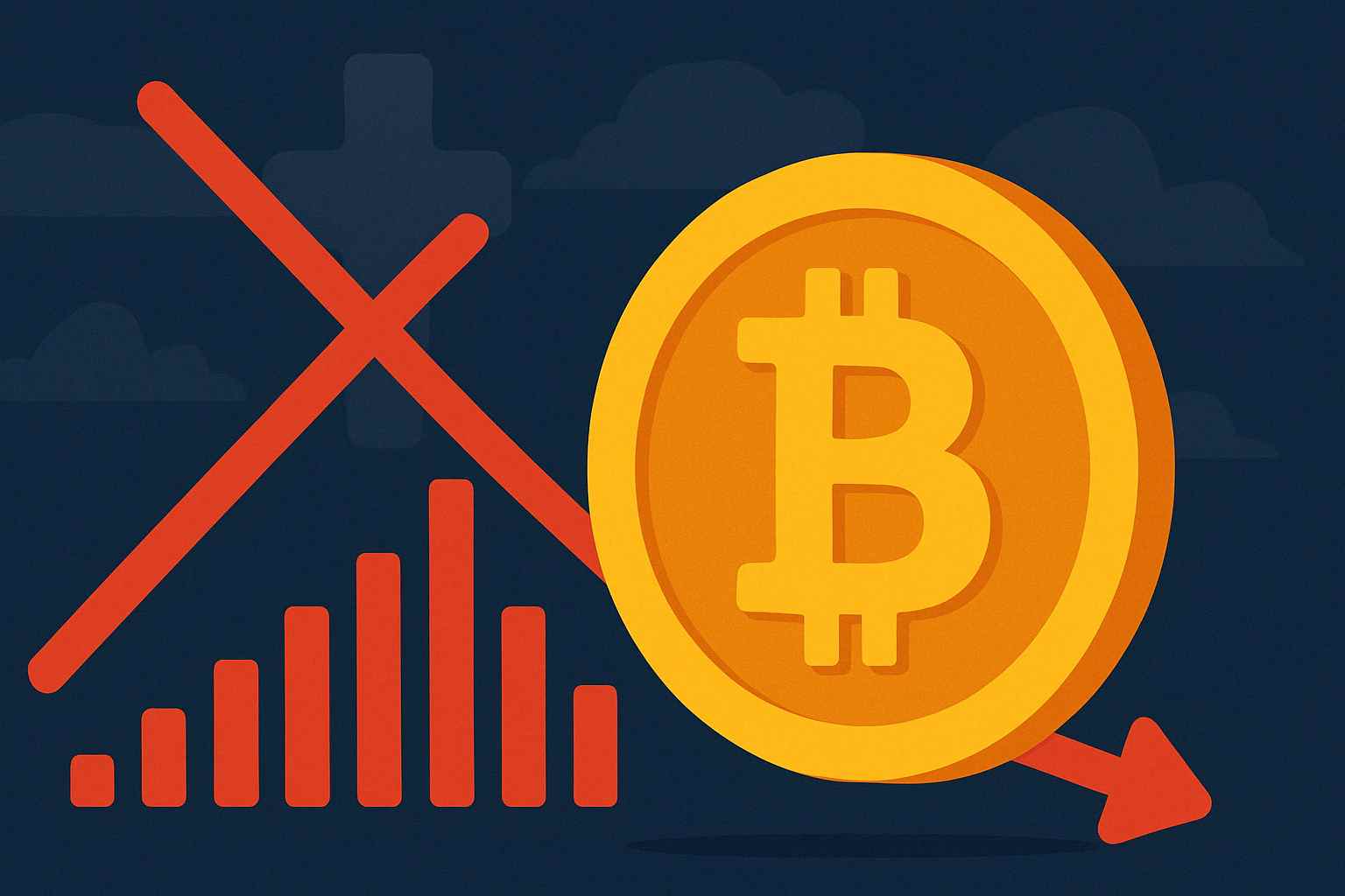 Krzyż śmierci na wykresie Bitcoina! Czy to koniec?