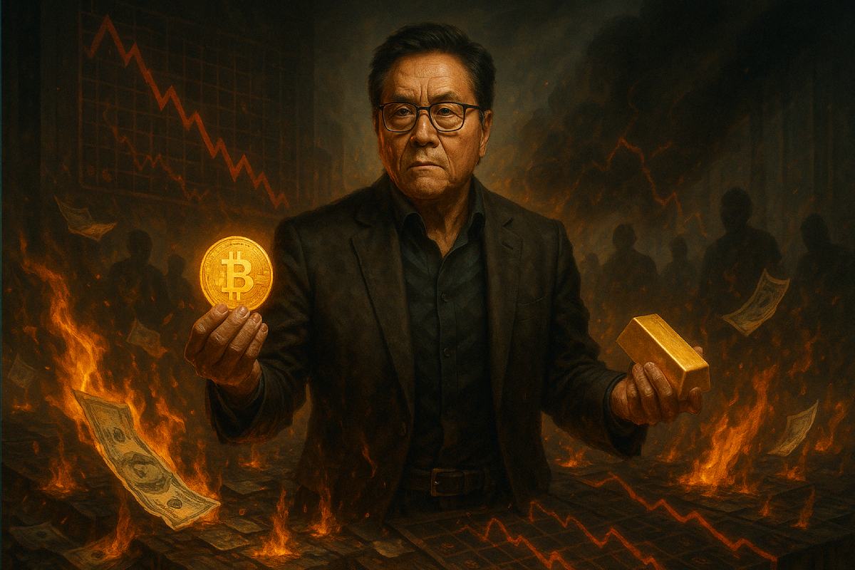 Czy to już „Wielki Kryzys 2.0”? Kiyosaki znowu bije na alarm – i tym razem brzmi to poważnie
