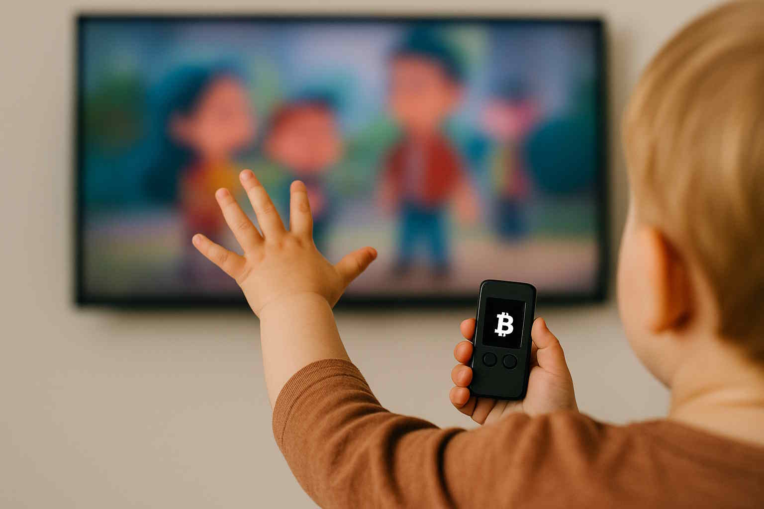 Planują kreskówkę dla dzieci… z portfelem kryptowalutowym!