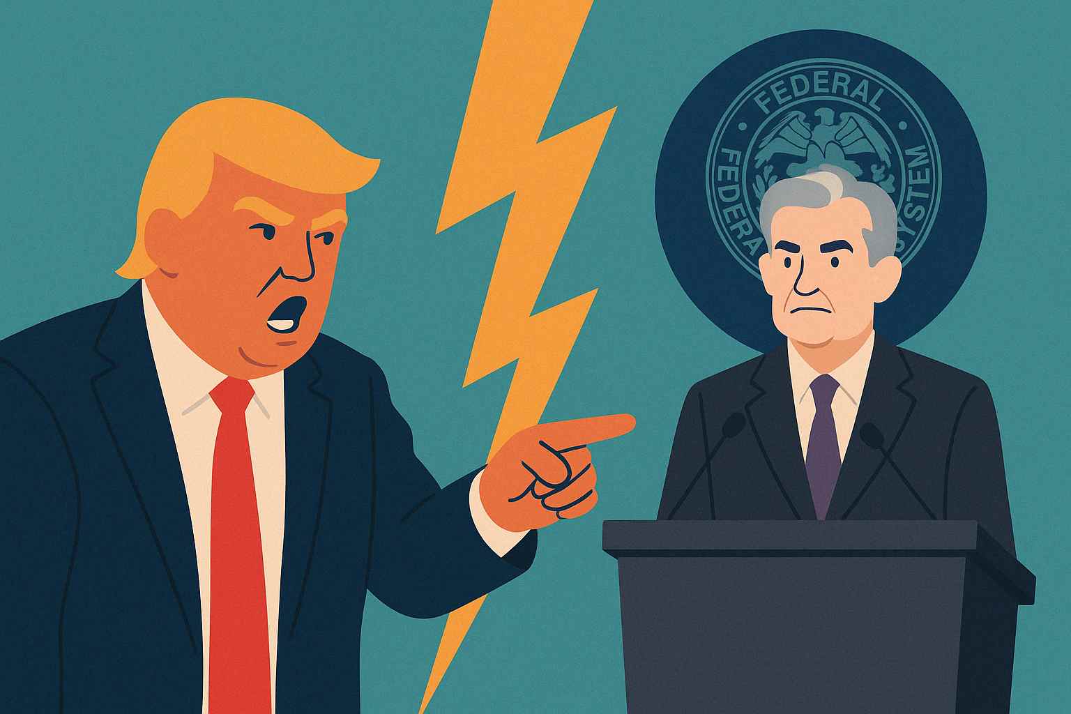 Donald Trump chce usunąć szefa Fed? W Białym Domu narasta napięcie