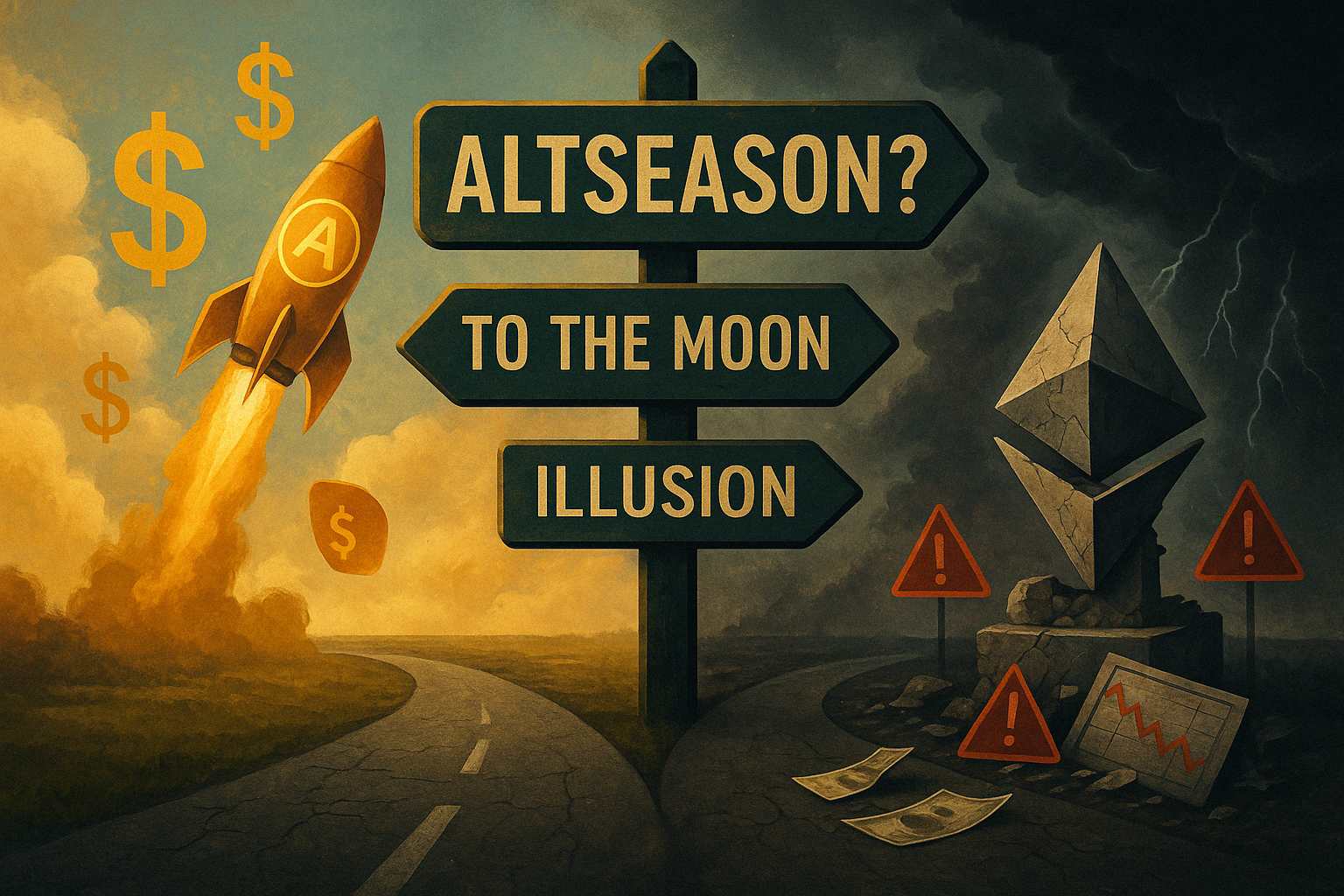 Wraca altseason?! Influencerzy krzyczą TAK, ale rynek wie swoje