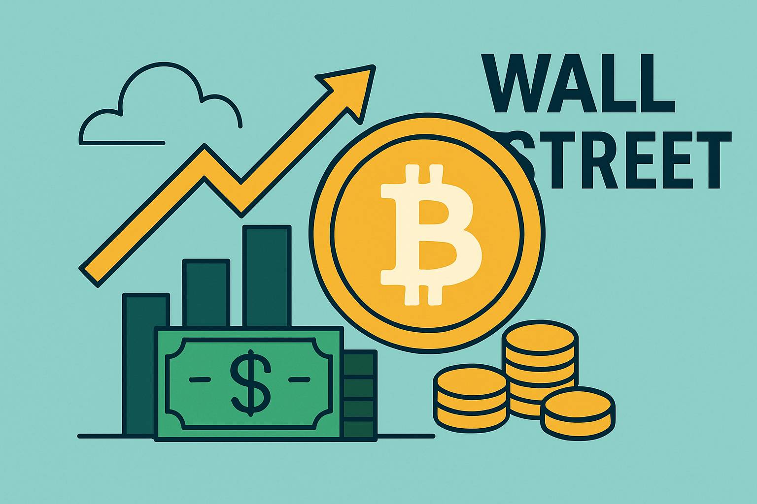 Wall Street pompuje 3 miliardy USD w Bitcoina – największa fala napływu kapitału w 2025 roku