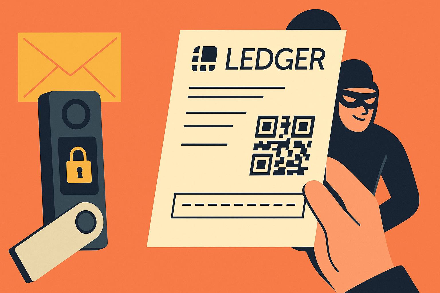 Masz portfel Ledger? Uważaj! Hakerzy wysyłają listy pocztą