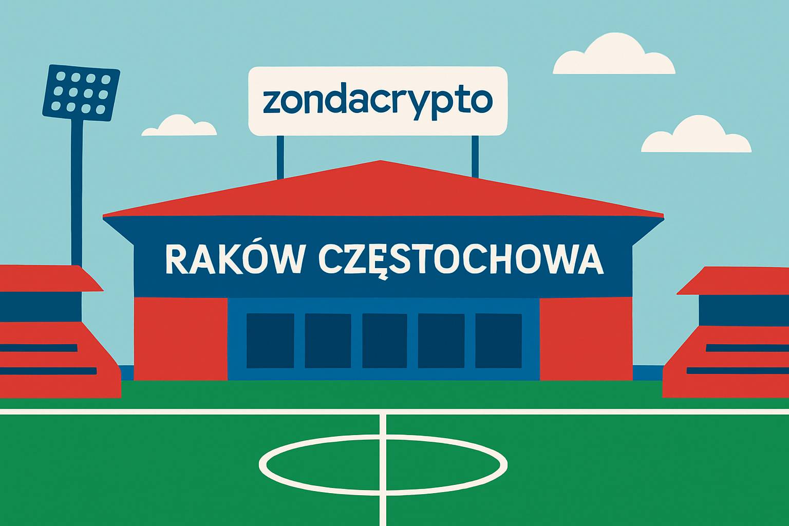 Stadion Rakowa zmienia nazwę. Zondacrypto oficjalnym sponsorem tytularnym