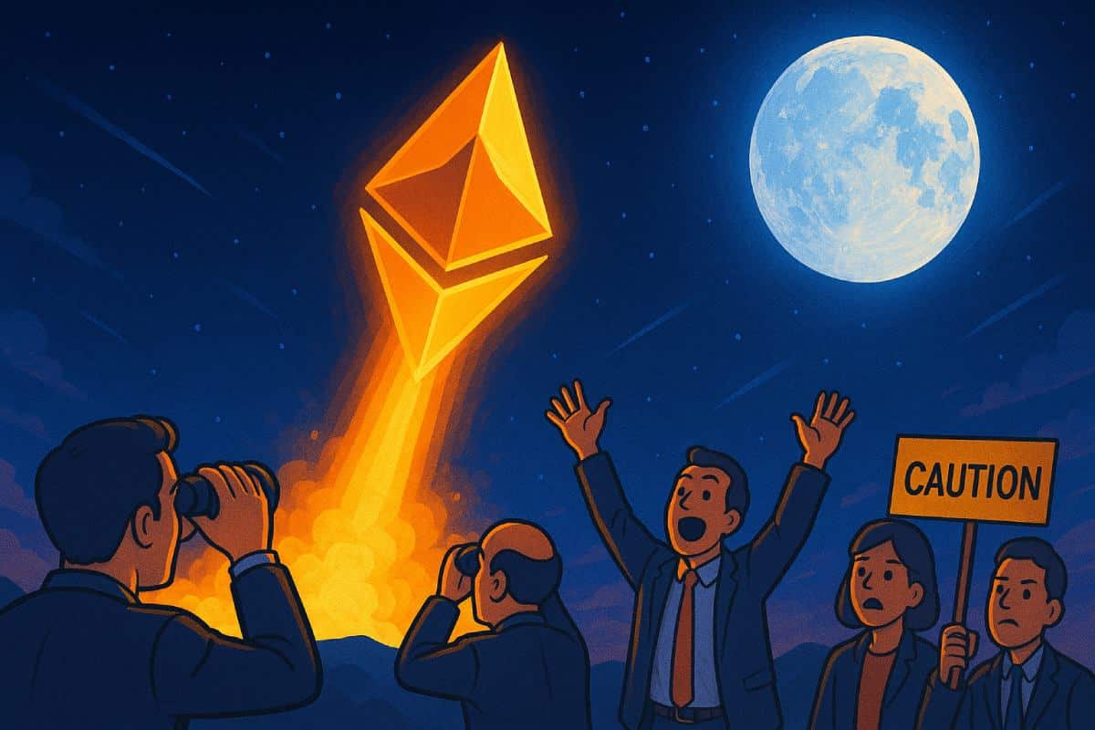 „Ethereum leci na księżyc!” Zapięliście pasy? Znany analityk wieści rajd, ale… jest jedno „ale”