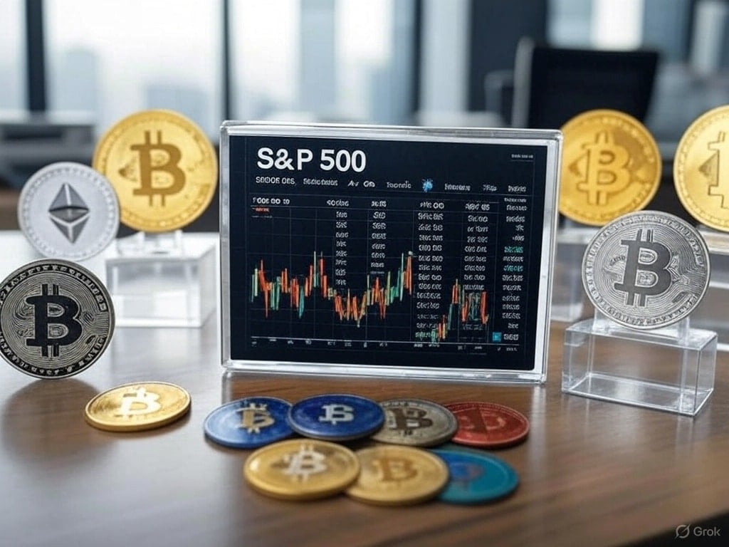 To już nowa epoka. Ta krypto firma jako pierwsza trafiła do indeksu S&P 500!