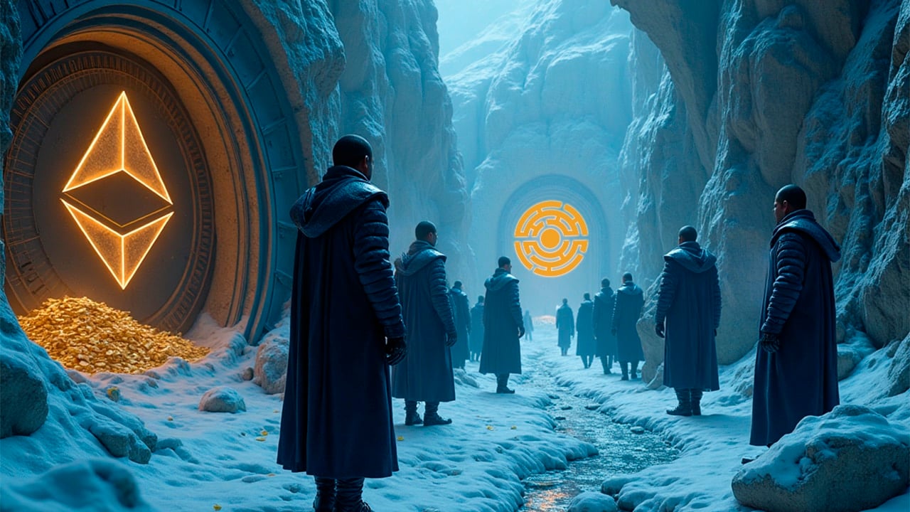 Posiadacze Ethereum odmawiają sprzedaży. Wieloryby przez cały czas kupują ETH i MTAUR w fazie akumulacji