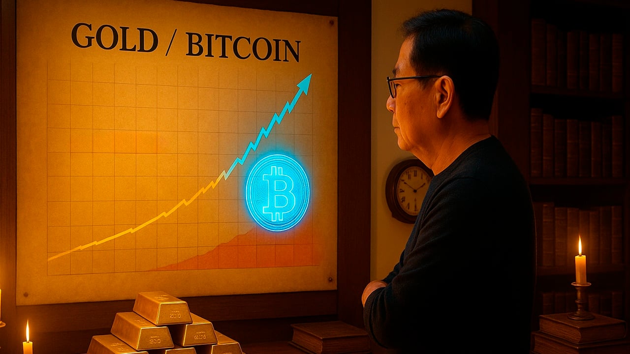 Autor książki „Bogaty ojciec, biedny ojciec” przewiduje cenę Bitcoina, jeżeli złoto osiągnie 25 tys. dolarów. Mówi, iż koniec jest już bliski