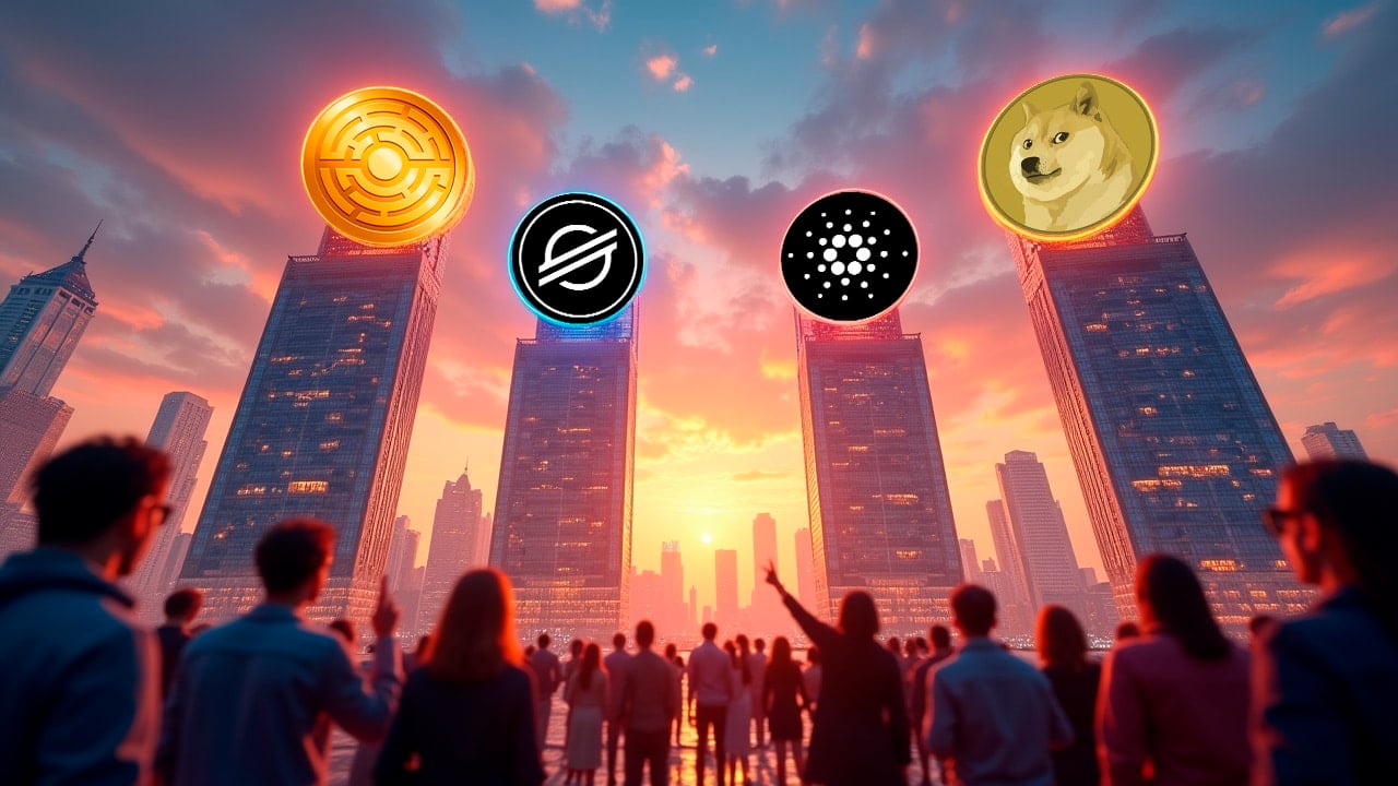 Czy te 4 altcoiny są najbardziej obiecujące? Analitycy twierdzą, iż mogą osiągnąć dziesięciokrotne zyski!