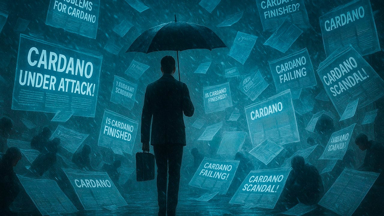 Hoskinson rozważa pozew zbiorowy w sprawie zniesławienia Cardano. Krytykuje media kryptowalutowe za złośliwe doniesienia