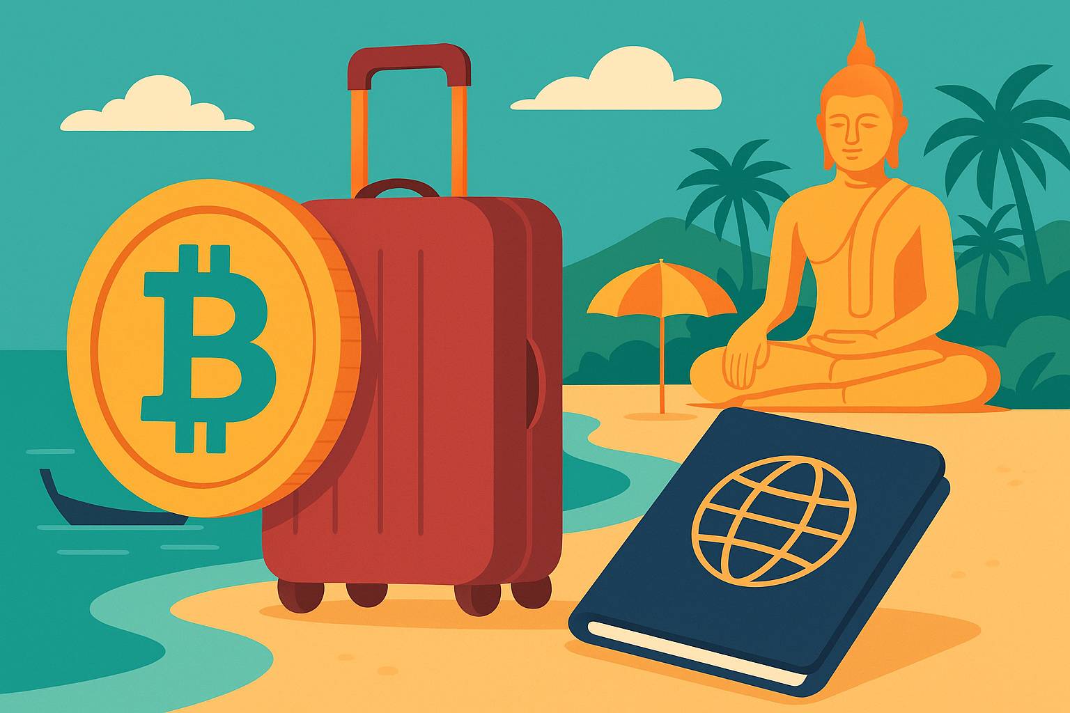 Lecisz na wakacje do Tajlandii? Zapłacisz w krypto – i to niebawem