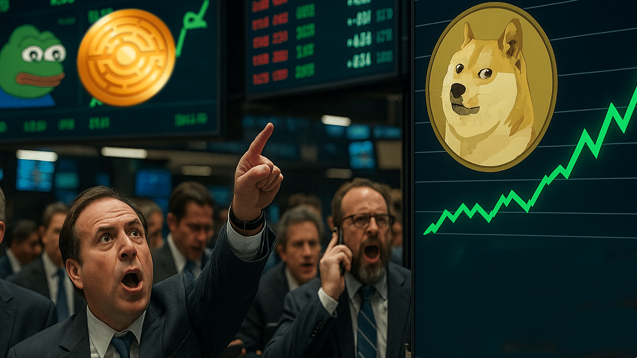 Dogecoin na skraju byczego przełomu. Co dzieje się z innymi memcoinami?