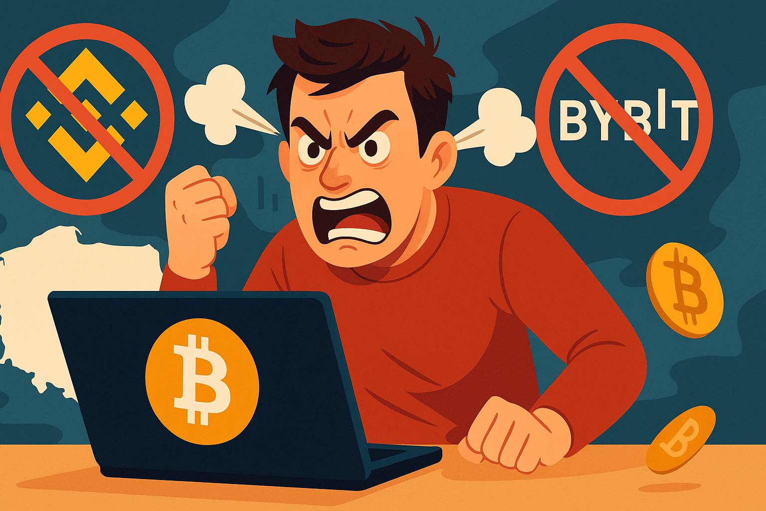 Najpierw Binance, teraz Bybit! Kolejna giełda znika z Polski! Gdzie przenieść kryptowaluty?