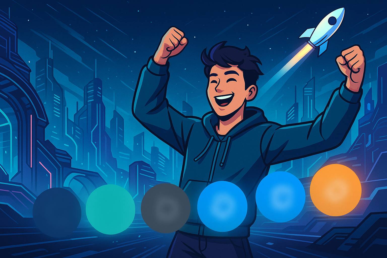 TOP 5 altcoinów, które mogą wystrzelić „to the moon”