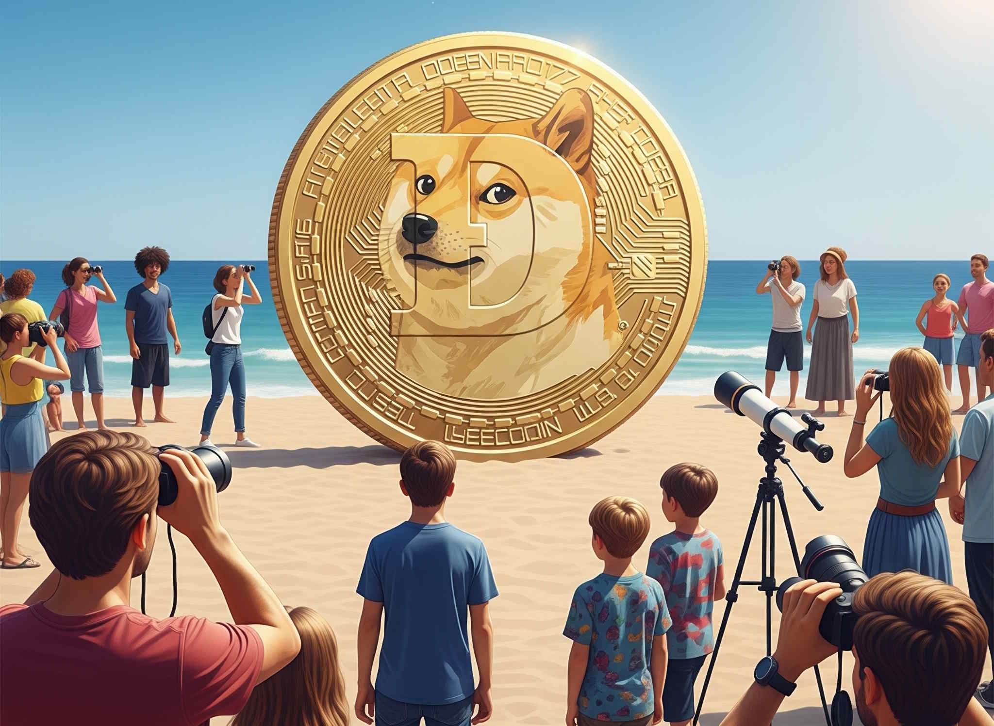 Spójrzcie tylko na Dogecoin. Z tym memecoinem wyraźnie coś się dzieje