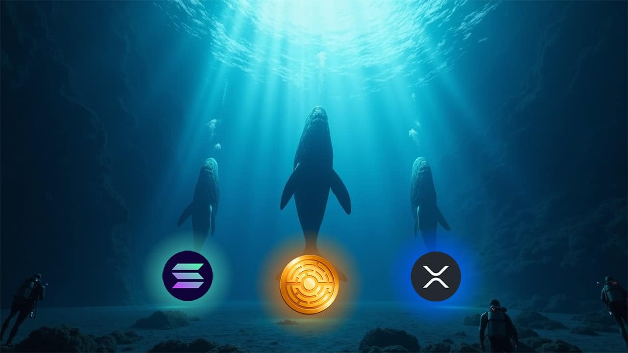 Kupujesz na spadkach? Wieloryby gromadzą te trzy monety z potencjałem wzrostu o 1000%