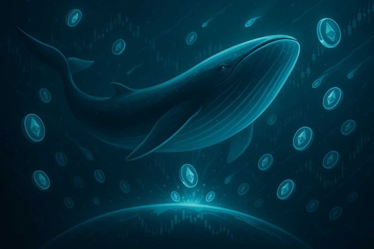 Ethereum nurkuje, ale TEN wieloryb właśnie kupił za miliony. Czy czeka nas gigantyczne odbicie?!