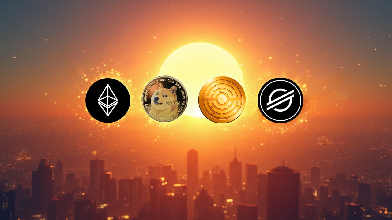 Ceniony strateg ds. kryptowalut przewiduje, iż DOGE, ETH i XLM mogą wzrosnąć o 81%, 1275%, 4000%, a choćby 10 000% w 2025 r.