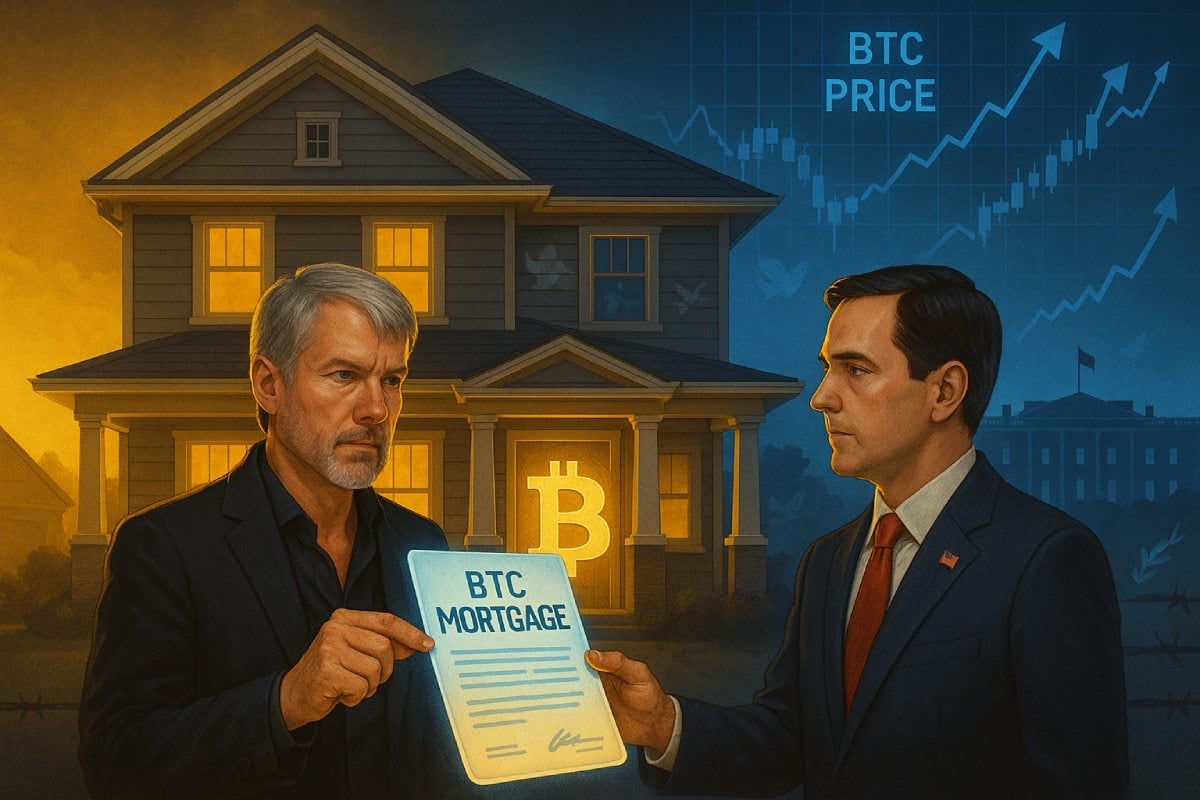 Hipoteka za Bitcoina? Trump otwiera drzwi, a Saylor już wjeżdża na białym koniu! O co chodzi?