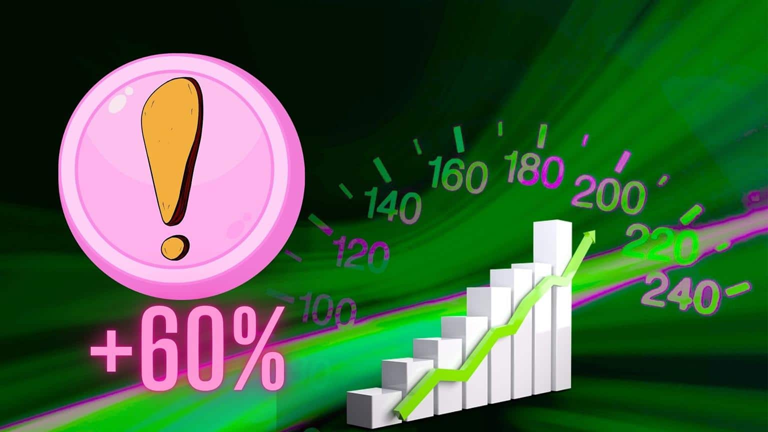 Niepozorny altcoin rośnie o prawie 60%! Warto jeszcze wsiadać do tego pociągu?