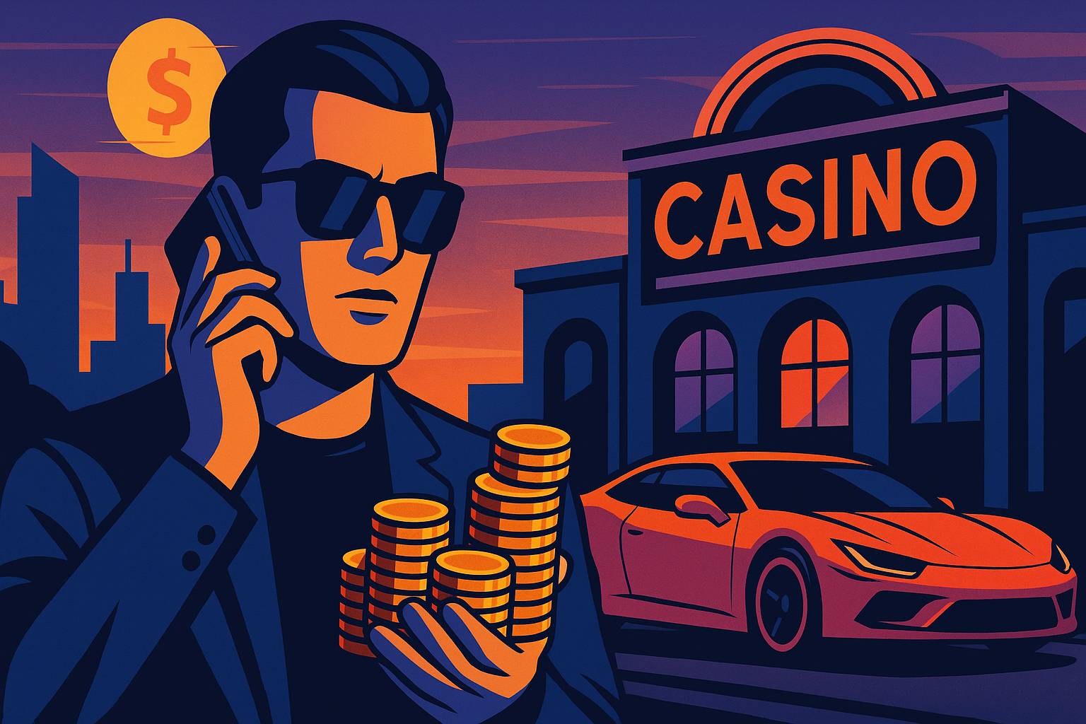 Ukradł 4 miliony dolarów. Przegrał wszystko w kasynie