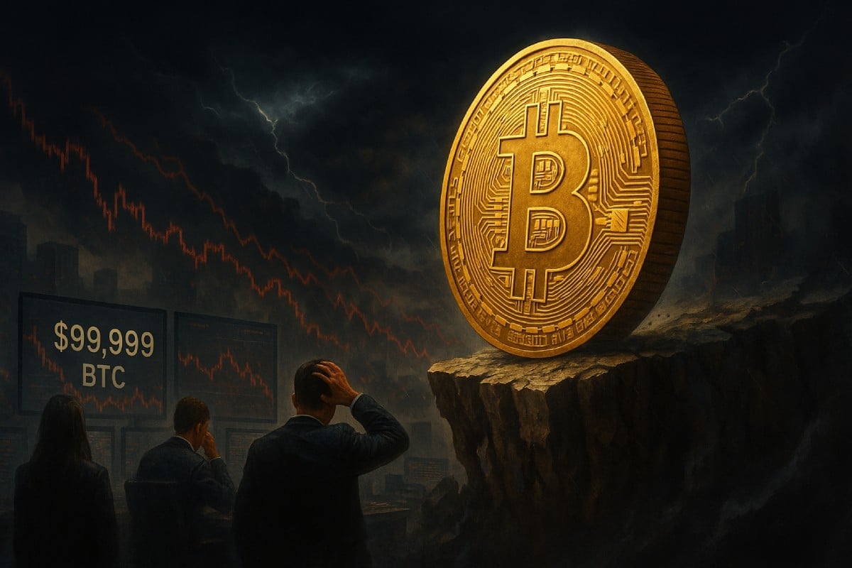 Bitcoin na krawędzi? Trzy sygnały, które znowu mogą zepchnąć cenę poniżej 100 000 dolarów!