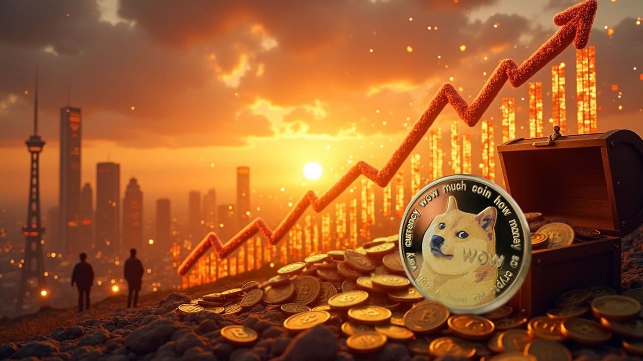 Oto ile Dogecoinów warto posiadać, by mieć szansę zostać krypto milionerem do 2027 roku