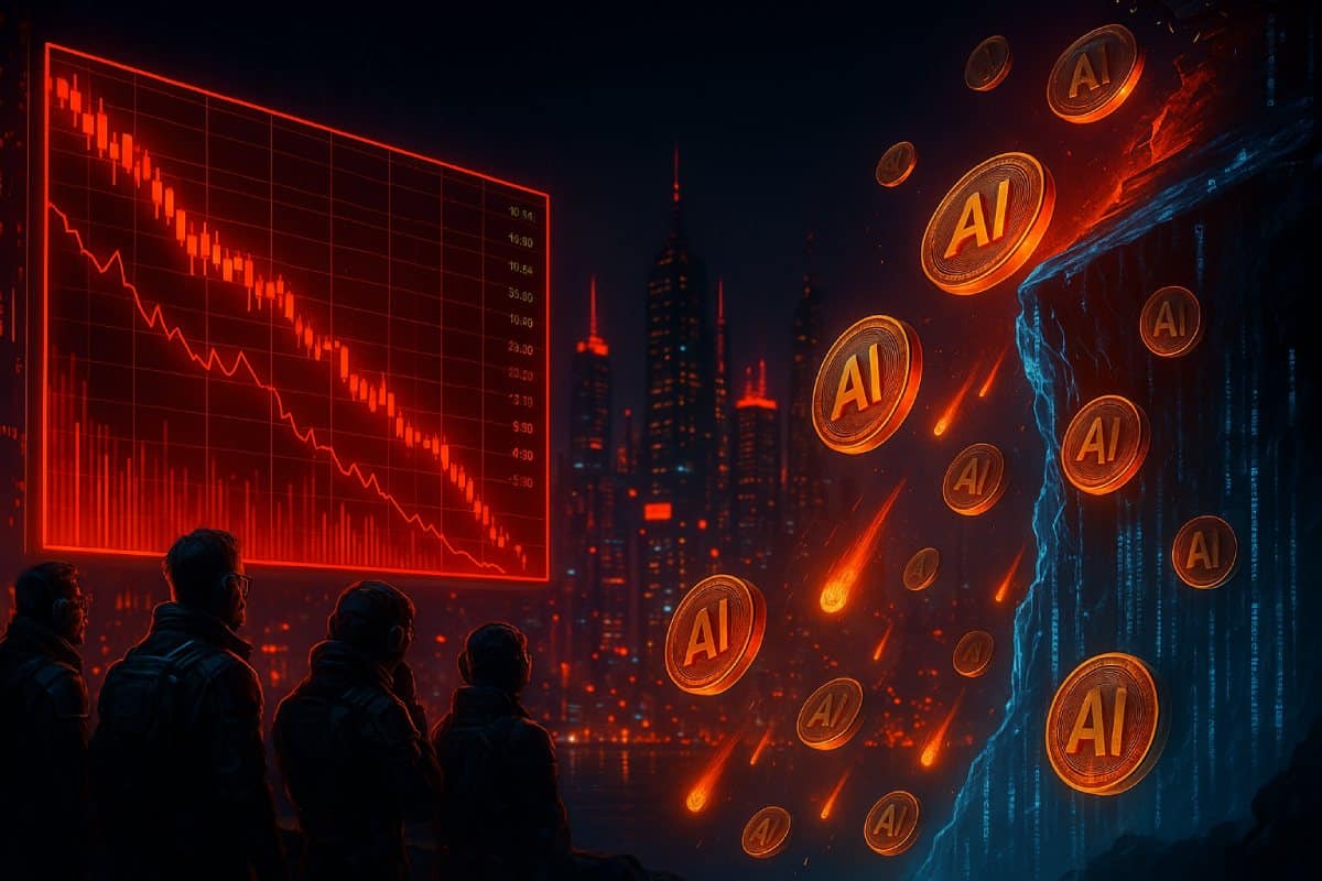 AI tokeny w kryzysie! Web3 szaleje, a one spadają o jedną trzecią. Czy to koniec szału na AI w krypto?