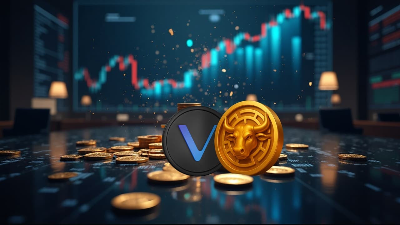 Symetryczny trójkąt sugeruje, iż VET może gwałtownie wzrosnąć o 7000% do 2 USD — ostateczne przełamanie do lutego 2026 r.?