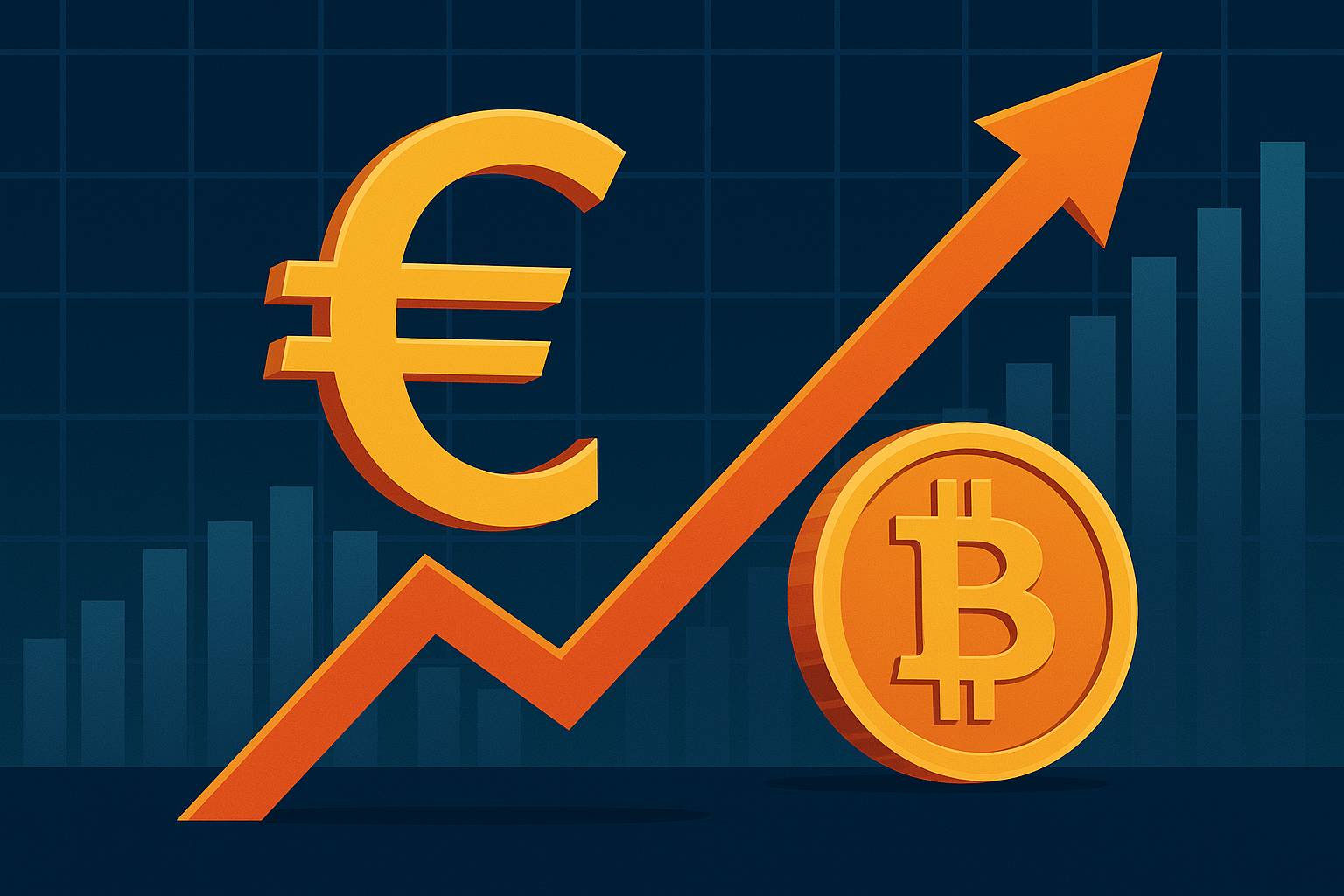 Euro zaskakuje rynek. Lepszy wynik niż Bitcoin w czerwcu