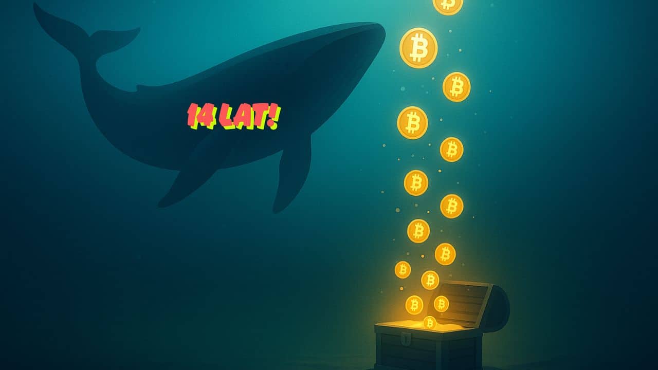 Legendarne wieloryby z ery Satoshiego wybudziły się po 14 latach! Mają astronomiczne ilości BTC