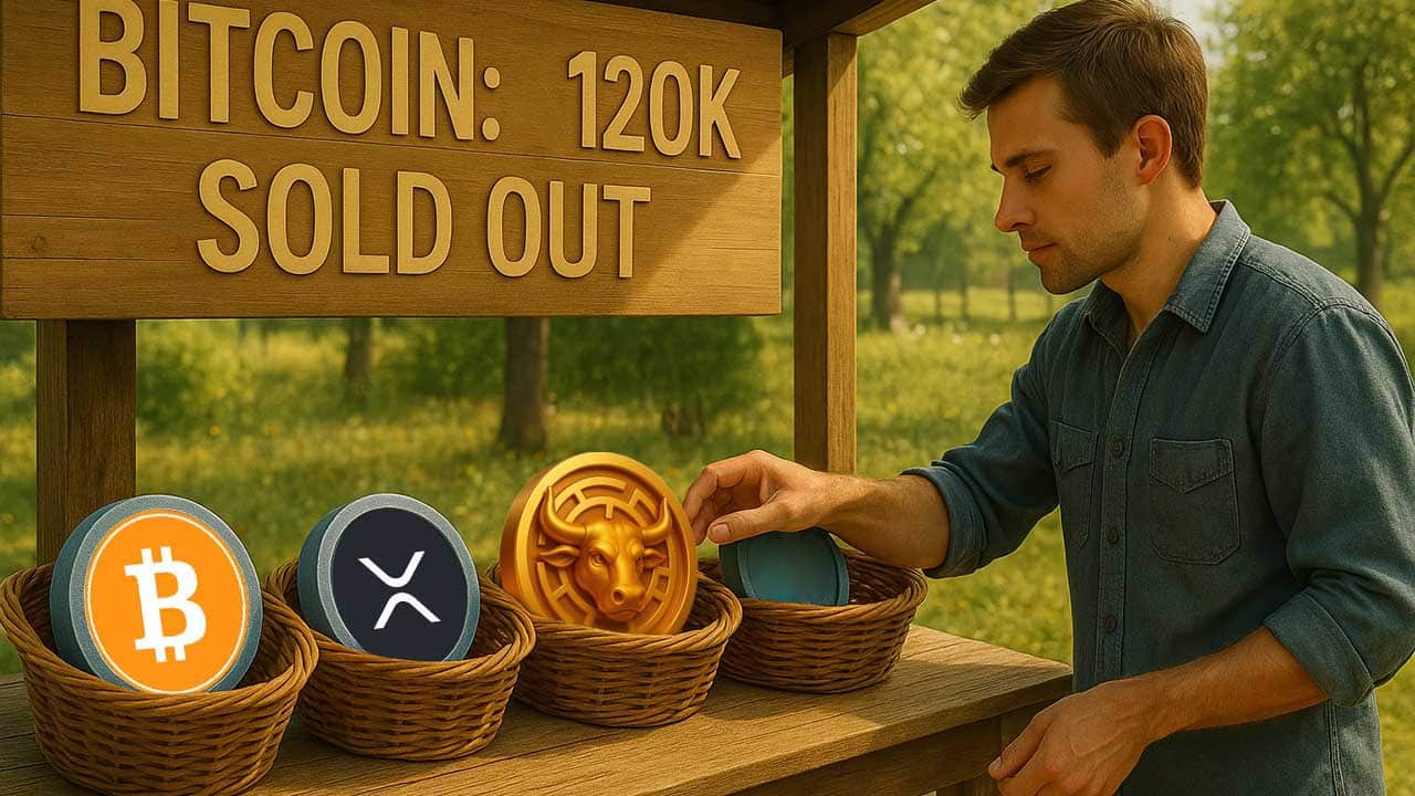 Bitcoin stabilnie na poziomie 120 tys. dolarów: Najlepsze altcoiny do kupienia w tym momencie za 100 dol.