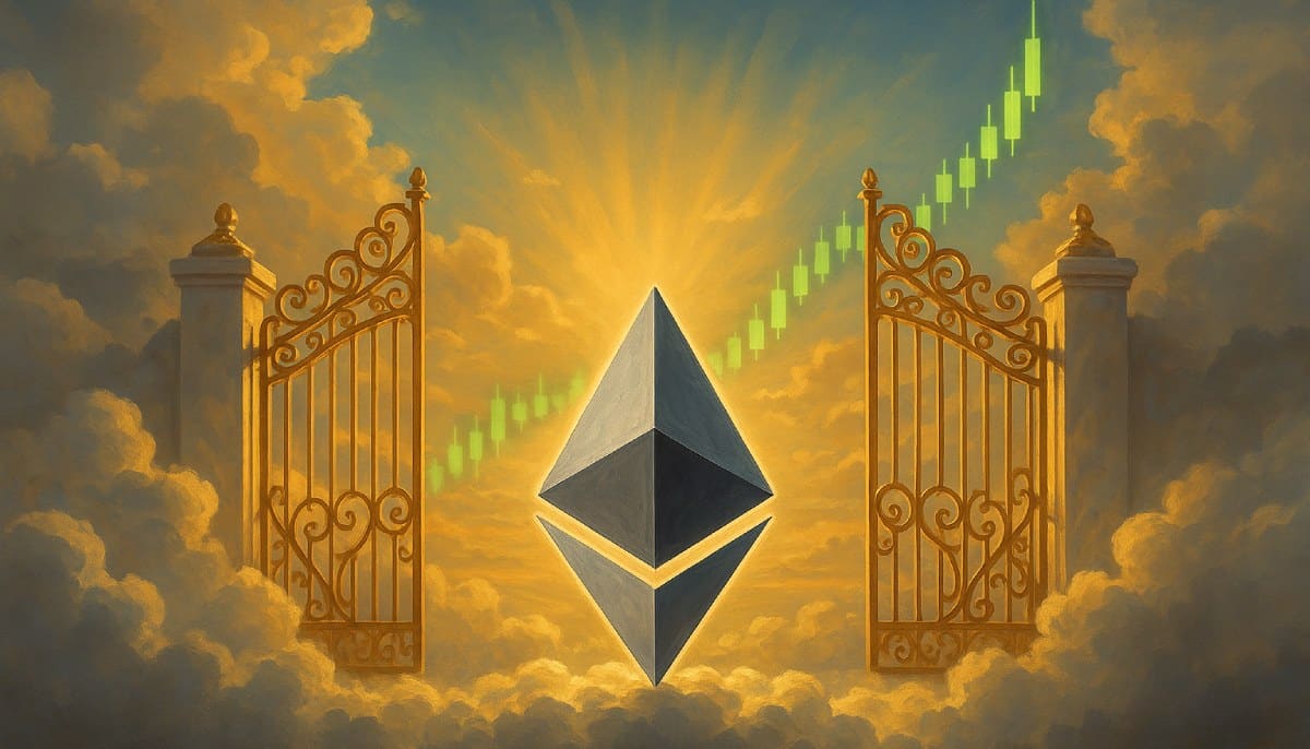Ethereum w bramie do raju? Analityk przewiduje wzrost o 1100%, kiedy to się wydarzy