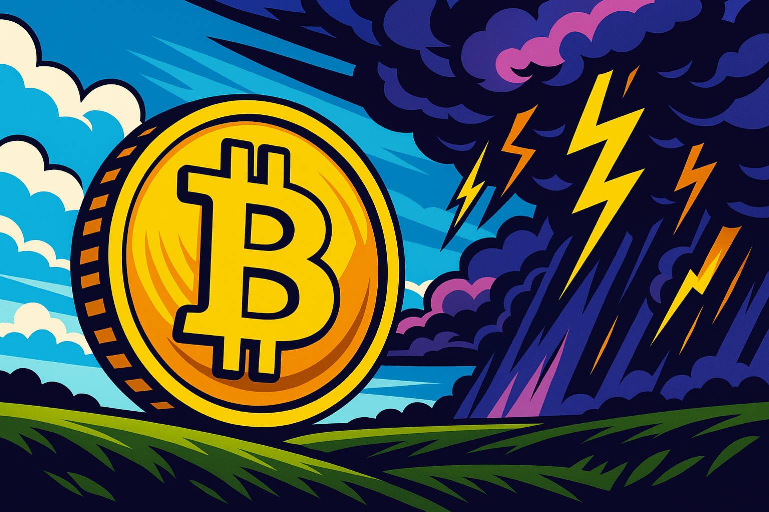 Cisza przed burzą? Bitcoin rośnie mimo ostrzeżeń