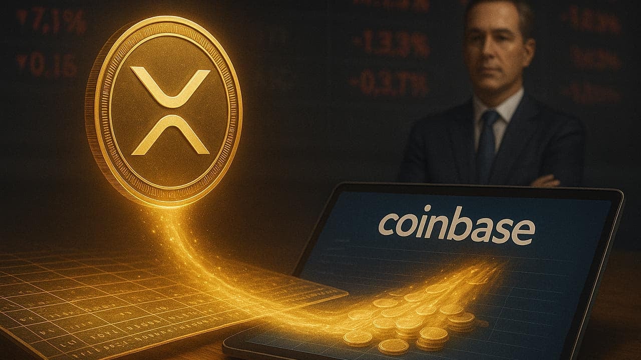 Założyciel Ripple’a sprzedaje miliony XRP na głównej amerykańskiej giełdzie Coinbase