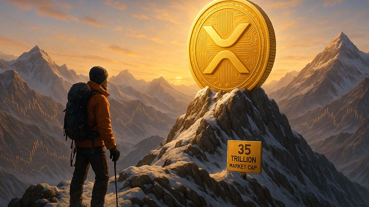 Oto cena 1 XRP, jeżeli całkowita kapitalizacja rynku kryptowalut wzrośnie do 35 bilionów dolarów