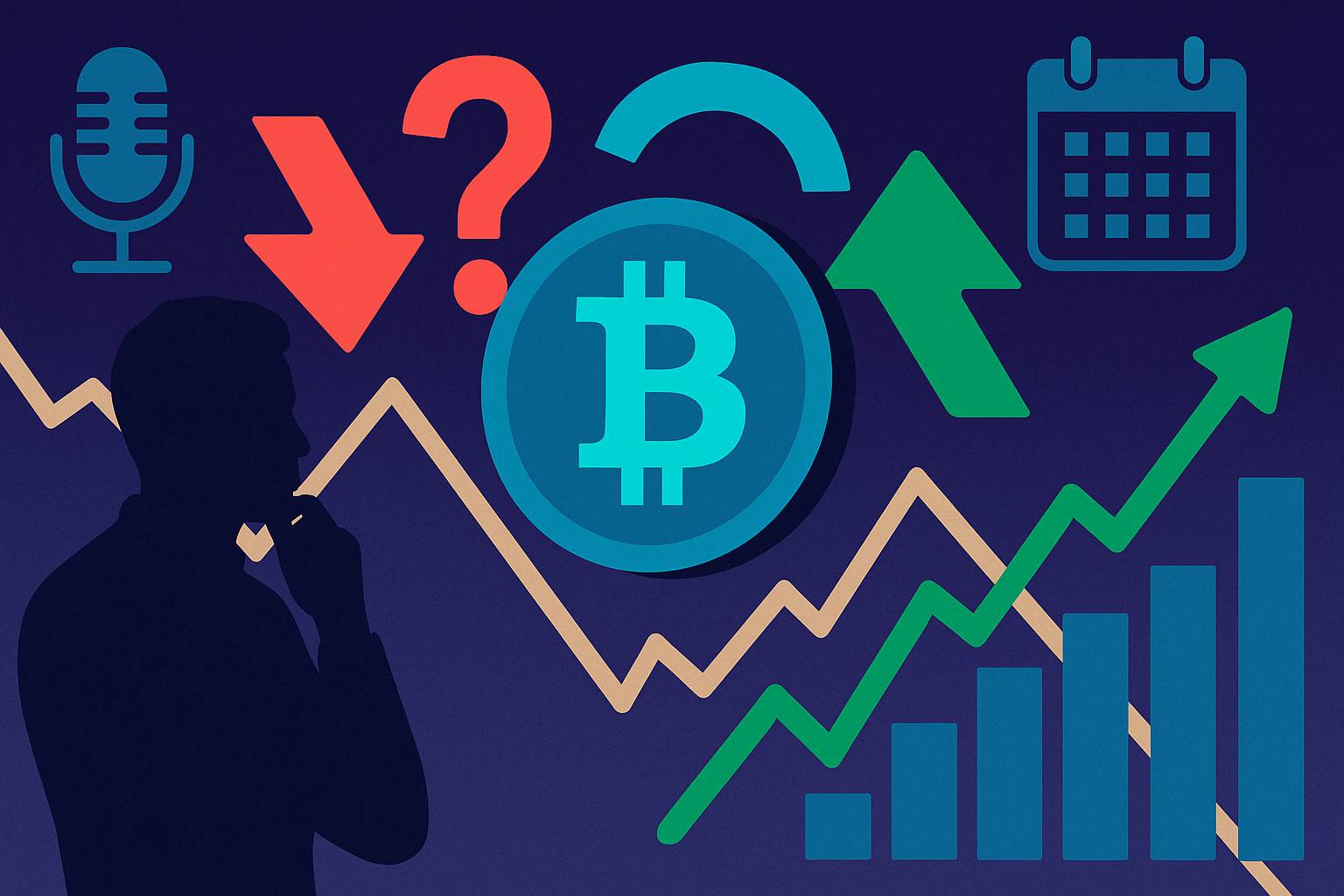 Te dane mogą zatrząść rynkiem krypto! Przygotuj się na rollercoaster