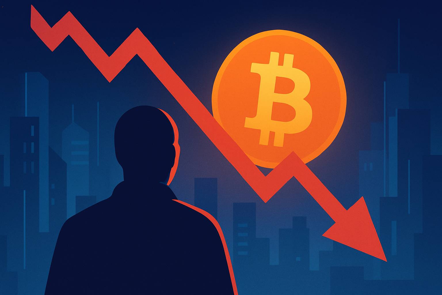 Ten trader postawił miliony na spadek Bitcoina do 110 000 USD