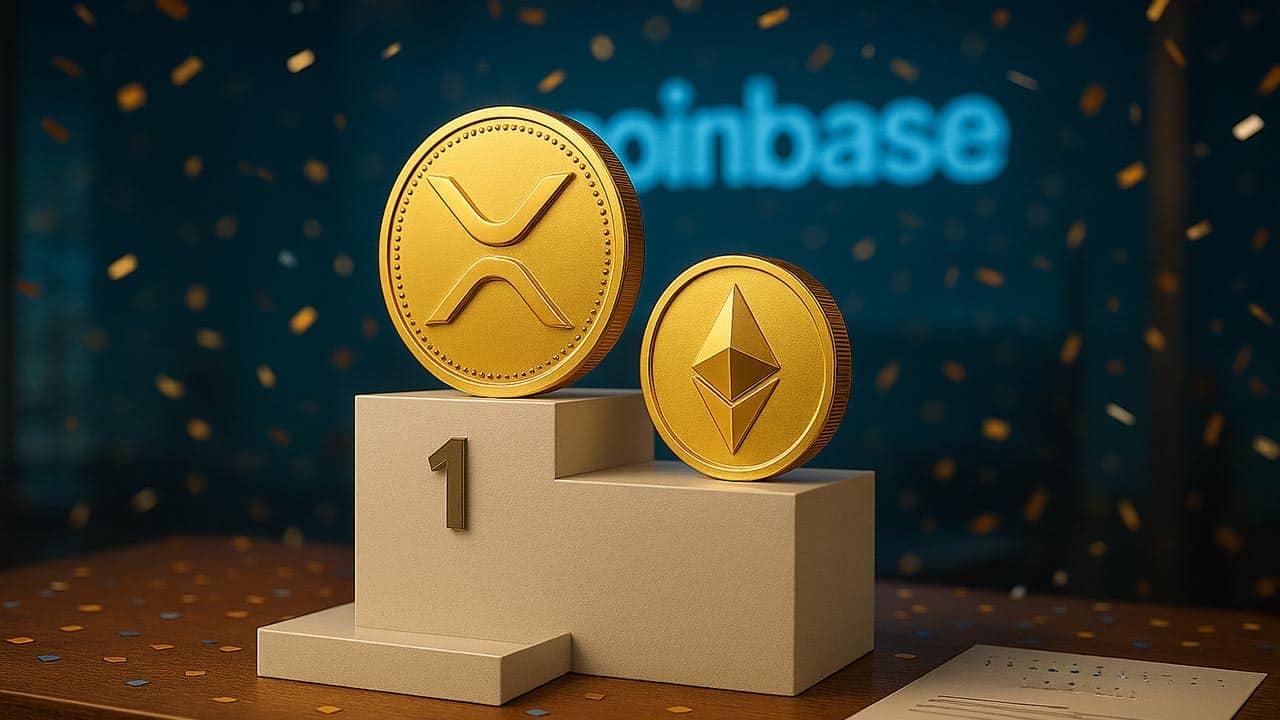 XRP pokonało Ethereum na Coinbase
