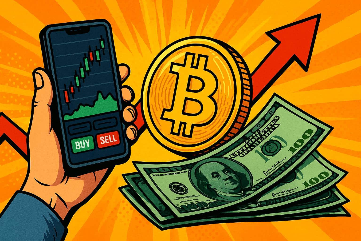 Handel akcjami na giełdzie krypto? To już możliwe, i to bez prowizji!