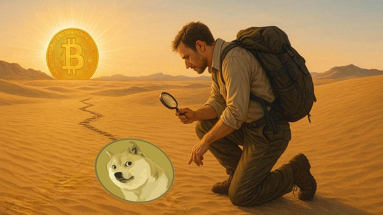 Droga Bitcoina do 280 tys. dolarów? Analityk twierdzi, iż kluczowa wskazówka leży w wykresie Dogecoina
