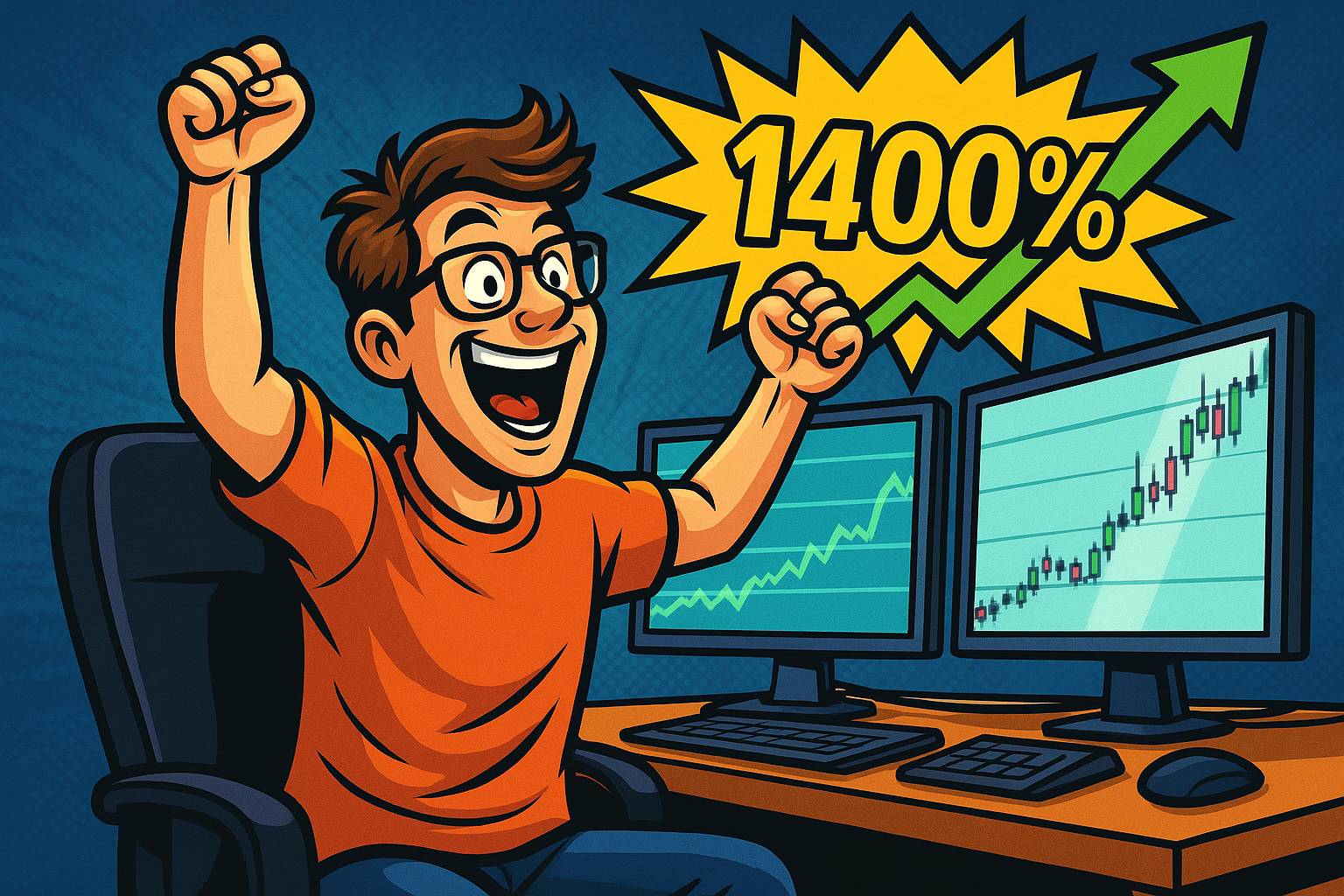 1400% zysku w miesiąc! Ta kryptowaluta to hit! Czy będzie rosła dalej?