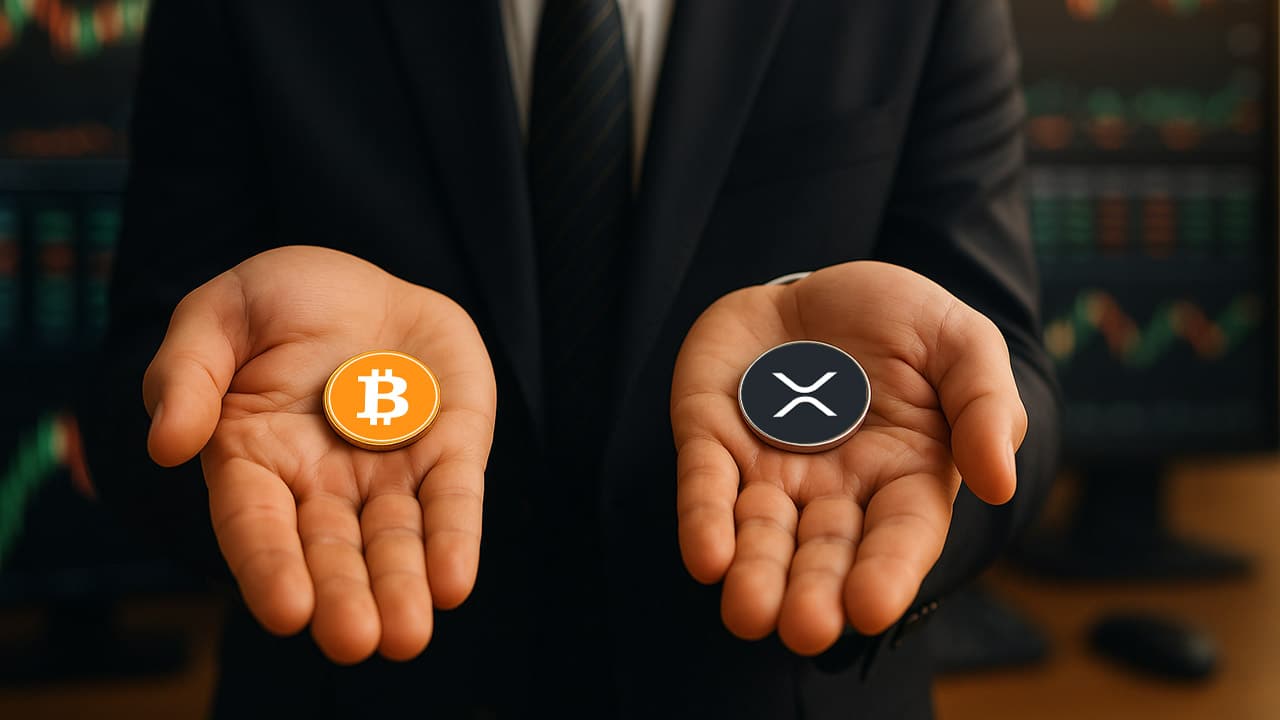 Czy powinieneś trzymać 0,0027 Bitcoina czy 100 XRP? Ekspert wskazuje, co może być korzystniejsze