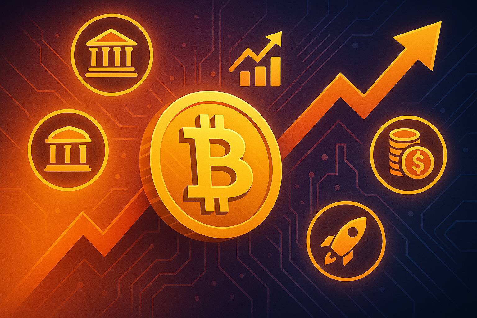 Cztery katalizatory, które mogą wystrzelić Bitcoina i altcoiny