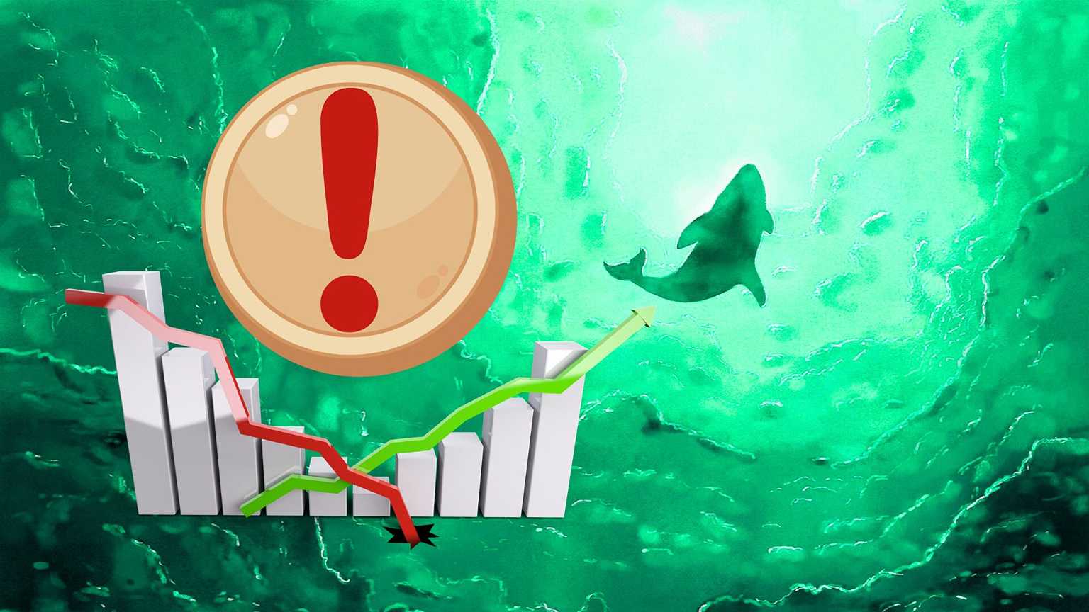 W weekend wieloryby zgarnęły ponad 2 mln sztuk tego altcoina. Jednak kurs się załamał. Co tu się dzieje?